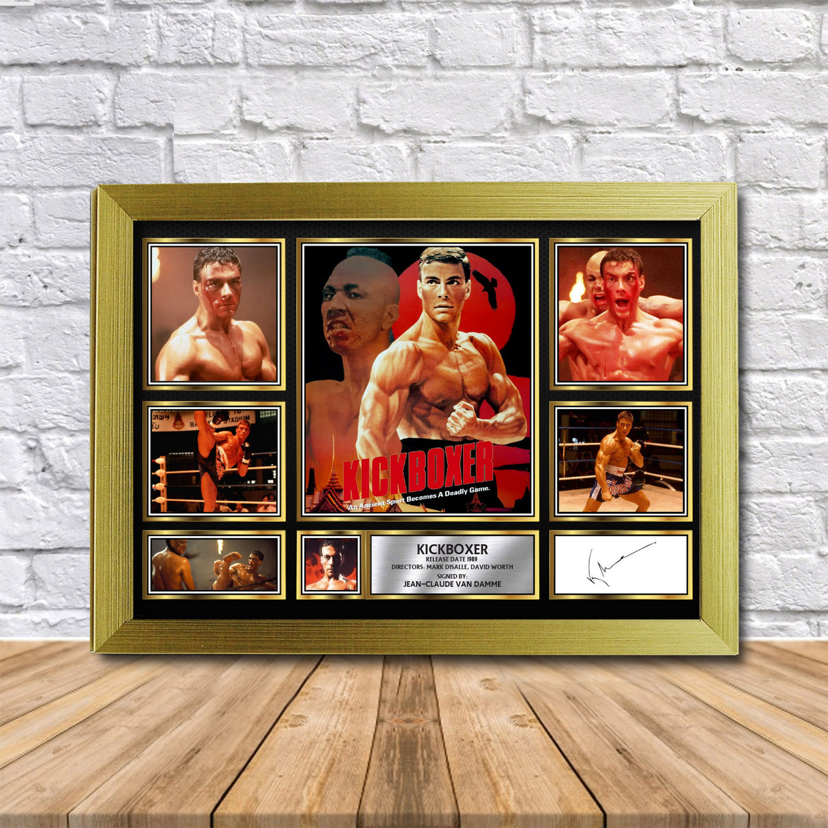 Kickboxer Printed Signature Print