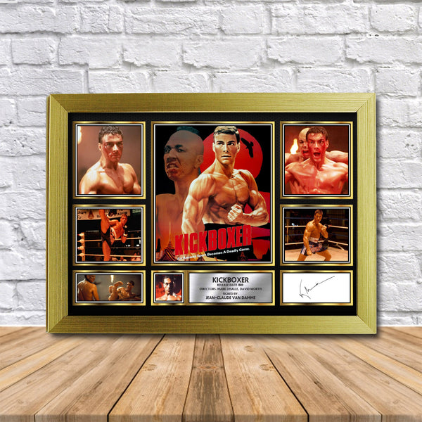 Kickboxer Printed Signature Print – Reproduction Print