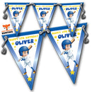 KIDS BASEBALL Bunting Premium Party Decorations  (Standard Bunting (14.8cm X 21cm))