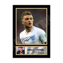KIERAN TRIPPIER Limited Edition Football Player Signed Print - Football