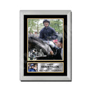 KIEREN FALLON Limited Edition Horse Racer Signed Print - Horse Racing