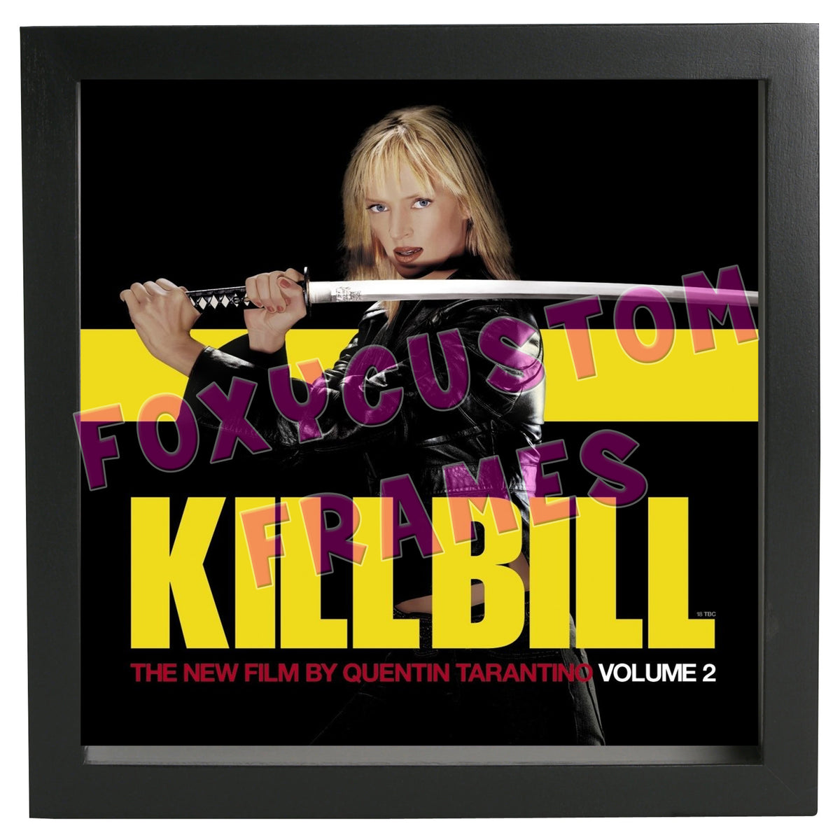 KILL BILL 2 Lego Display Case - Minifigure Display Background and Frames – Kill Bill 2 Lego Display Case - Minifigure Display Background and Frames