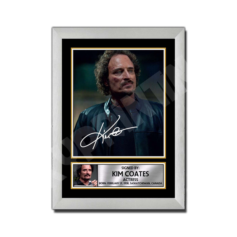 KIM COATES Limited Edition Tv Show Signed Print