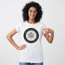 KING CHARLES CORONATION WELSH BLACK WHITE LOGO ADULT TEE T-SHIRT