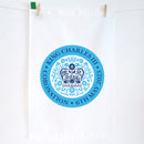 KING CHARLES OFFICIAL  BLUE TEA TOWEL