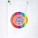 KING CHARLES OFFICIAL LGBT LOGO TEA TOWEL