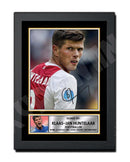 KLAAS JAN HUNTELAAR 2 Limited Edition Football Player Signed Print - Football