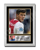 KLAAS JAN HUNTELAAR 2 Limited Edition Football Player Signed Print - Football