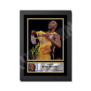 KOBE BRYANT 2 Limited Edition Basketball Player Signed Print - Basketball