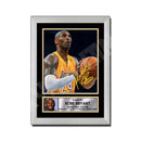 KOBE BRYANT (1) Limited Edition Basketball Player Signed Print - Basketball