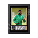 KOLO TOURE 2 Limited Edition Football Player Signed Print - Football