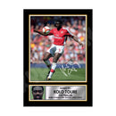 KOLO TOURE (1) Limited Edition Football Player Signed Print - Football