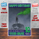 KONG SKULL ISLAND BM2 THEME INSPIRED Style PERSONALISED Kids Adult FUNNY Birthday Card