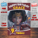 Kabaneri Of The Iron Fortress Pic Inspired Style Game Kids Inspired Birthday Card (SA)