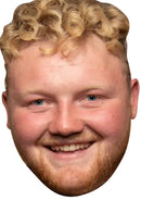 Kaleb - The Farm Face Mask Celebrity Cardboard FANCY DRESS HEN BIRTHDAY PARTY FUN STAG DO