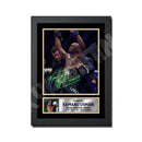 Kamaru Usman Limited Edition MMA Wrestler Signed Print - MMA Wrestling