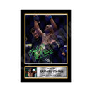 Kamaru Usman Limited Edition MMA Wrestler Signed Print - MMA Wrestling
