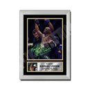 Kamaru Usman Limited Edition MMA Wrestler Signed Print - MMA Wrestling