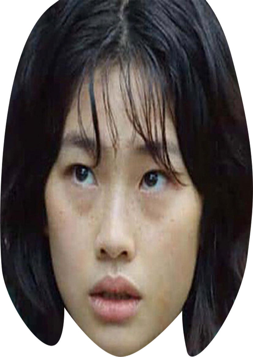 Kang Sae-byeok Face Mask – Fancy Dress Cardboard Costume Mask – Kang Sae-byeok Face Mask
