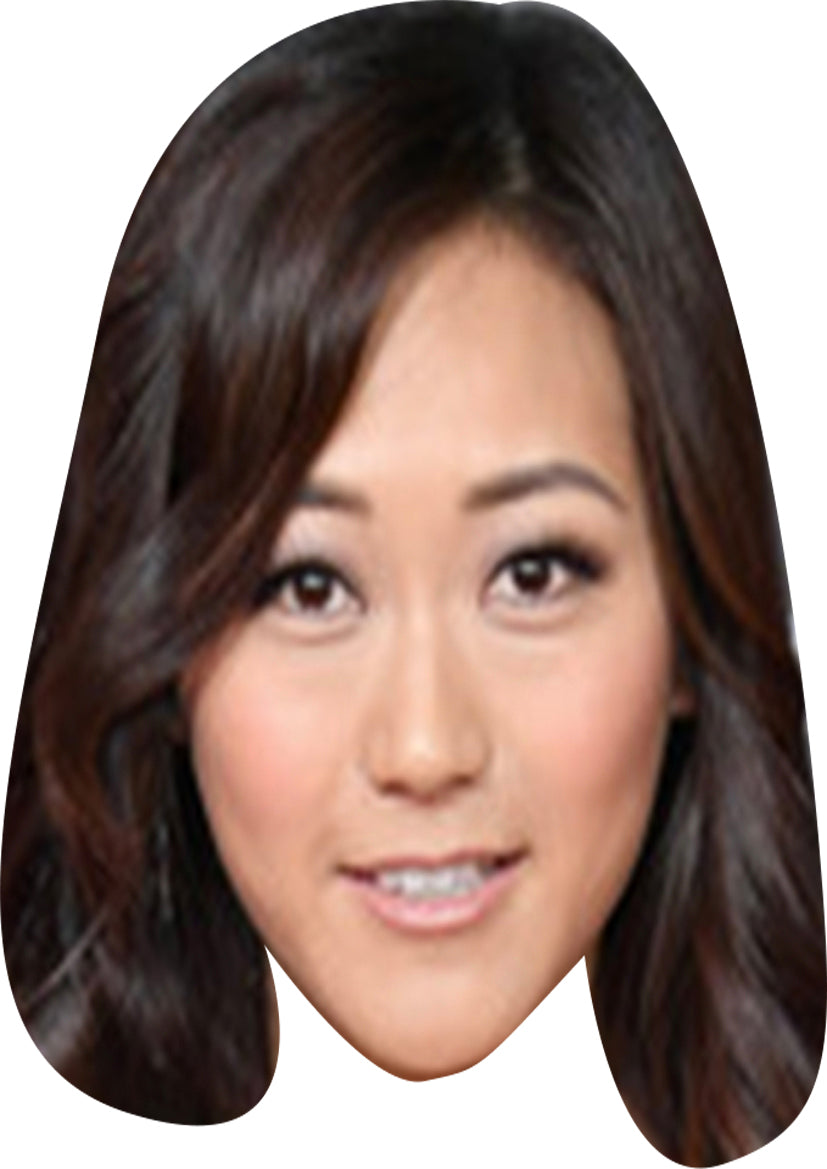 Karen Fukuhara Face Mask – Fancy Dress Cardboard Costume Mask – Karen Fukuhara Face Mask