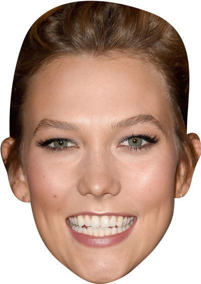 Karlie Kloss Face Mask – Fancy Dress Cardboard Costume Mask