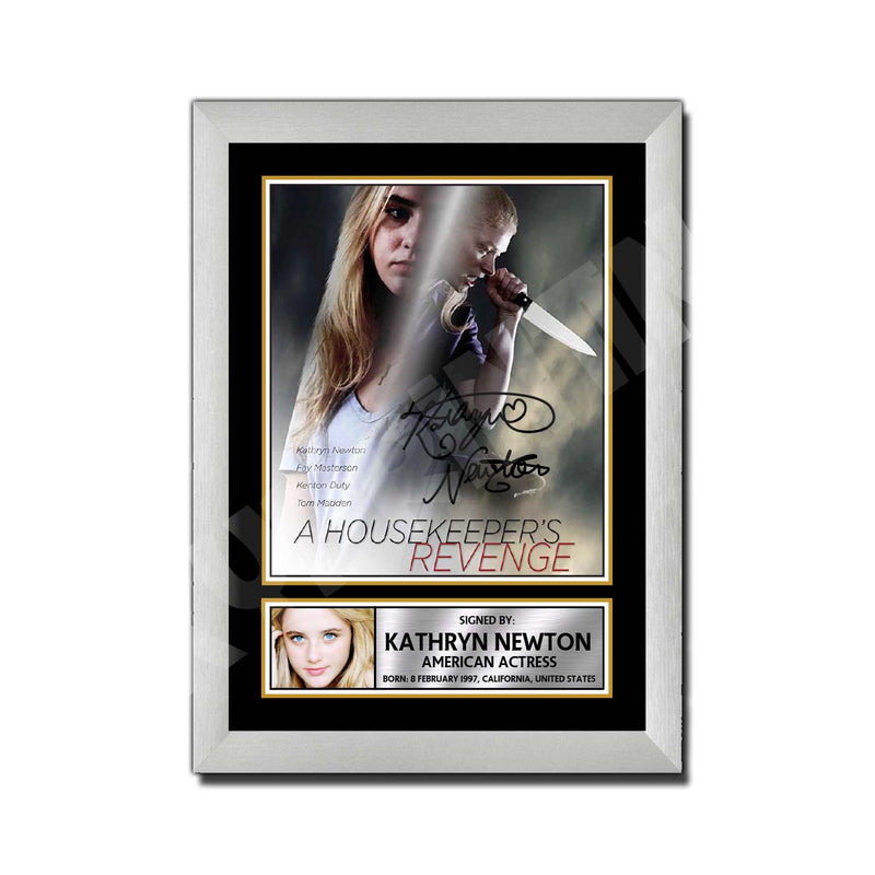Kathryn Newton 3 Limited Edition Movie Signed Print
