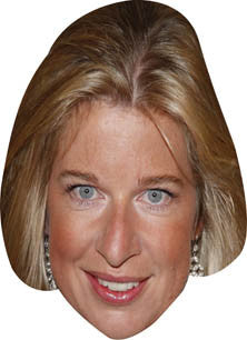 Katie Hopkins TV STAR Celebrity Face Mask Fancy Dress Cardboard Costume Mask