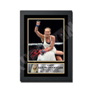 Katlyn Chookagian Limited Edition MMA Wrestler Signed Print - MMA Wrestling