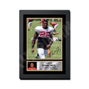 Keanu Neal 1 Limited Edition Football Signed Print - American Footballer