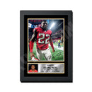 Keanu Neal 2 Limited Edition Football Signed Print - American Footballer