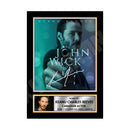 Keanu Reeves 3 Limited Edition Movie Signed Print