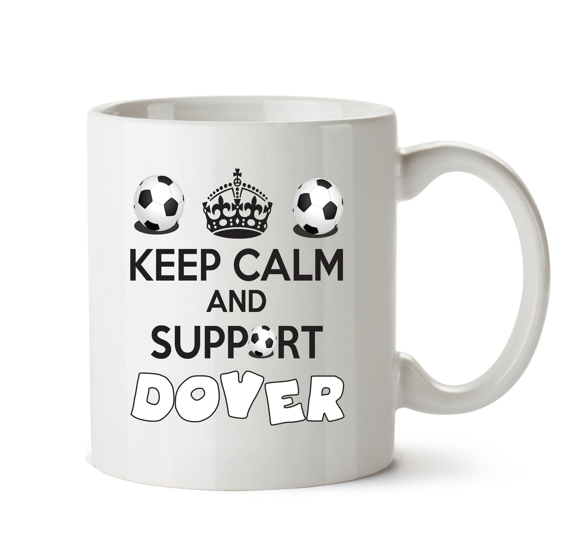 Keep Calm And Support Dover Mug Football Mug Adult Mug Office Mug – printed mug product image 1
