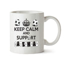 Keep Calm And Support Gateshead Mug Football Mug Adult Mug Office Mug