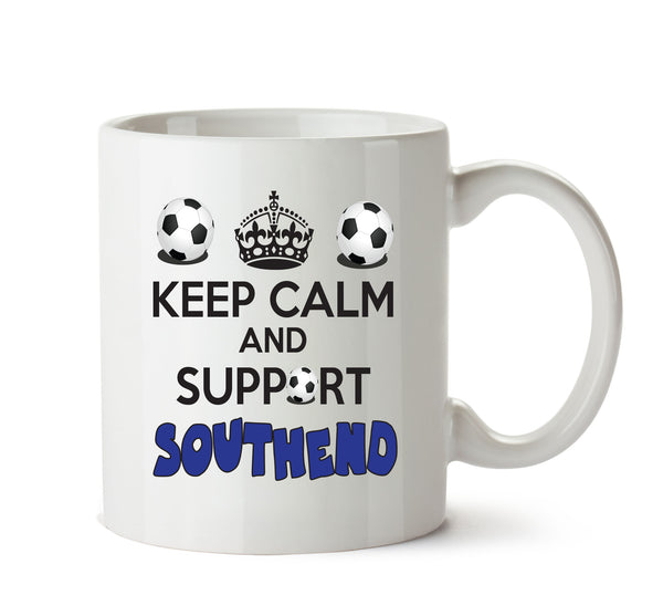 Keep Calm And Support Southend Mug Football Mug – printed mug product image 1