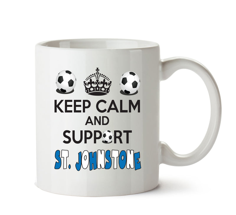 Keep Calm And Support St. Johnstone Mug Football Mug