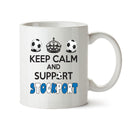 Keep Calm And Support Stockport Mug Football Mug Adult Mug Office Mug