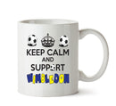 Keep Calm And Support Wimbledon Mug Football Mug Adult Mug Office Mug