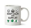 Keep Calm And Support Yeovil Mug Football Mug Adult Mug Office Mug