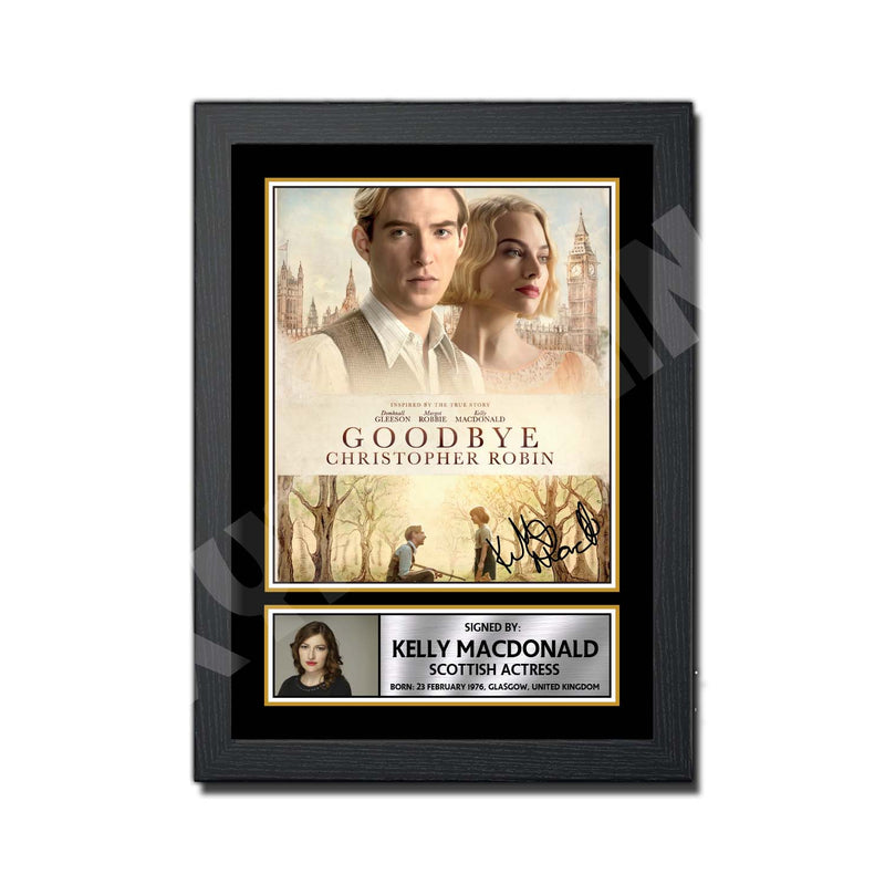 Kelly Macdonald 3 Limited Edition Movie Signed Print