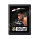 Kelvin Gastelum Limited Edition MMA Wrestler Signed Print - MMA Wrestling