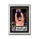 Kelvin Gastelum 2 Limited Edition MMA Wrestler Signed Print - MMA Wrestling