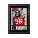 Kemal Ishmael 1 Limited Edition Football Signed Print - American Footballer