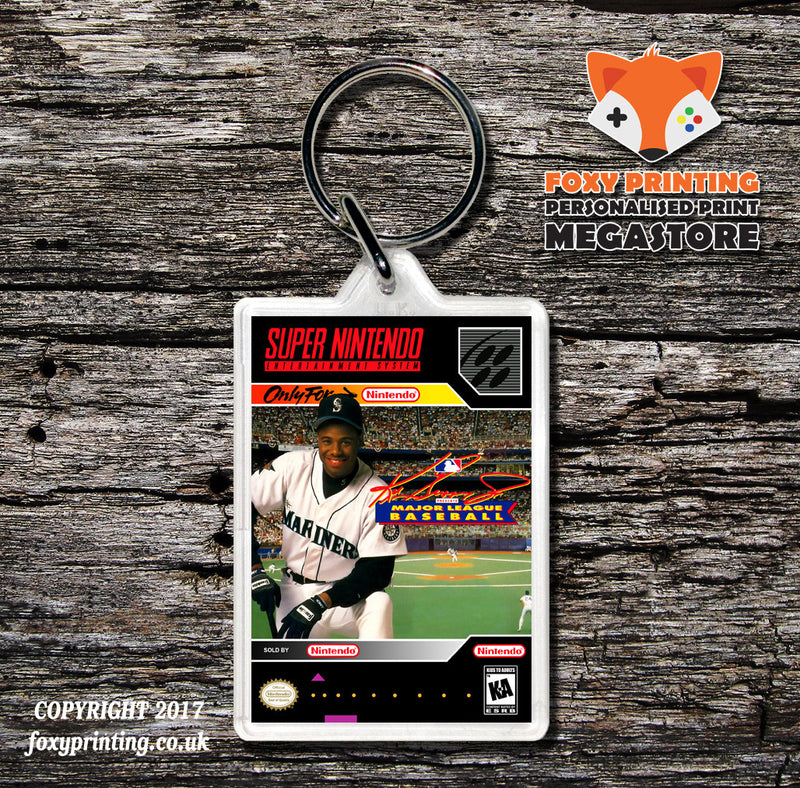 Ken Griffy Jr Presents Major League Baseball Game Inspired Retro Gaming Keyring