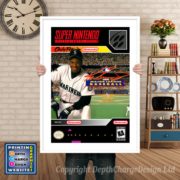 Ken Griffy Jr Presents Major League Baseball Super Nintendo Game Inspired Theme