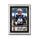 Kenjon Barner 1 Limited Edition Football Signed Print - American Footballer