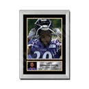 Kenneth Dixon 1 Limited Edition Football Signed Print - American Footballer