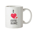 I Love Kevin Bacon Celebrity Mug Office Mug