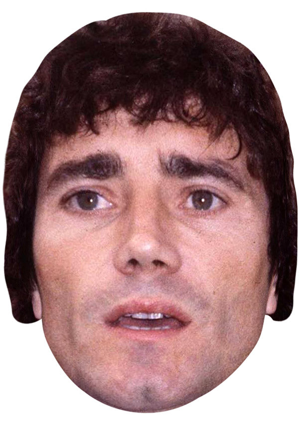 KEVIN KEEGAN YOUNG 01 JB - Footballer Fancy Dress Cardboard Celebrity Party Face Mask