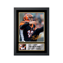 Kevin Huber Limited Edition Football Signed Print - American Footballer