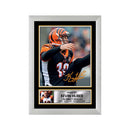 Kevin Huber Limited Edition Football Signed Print - American Footballer